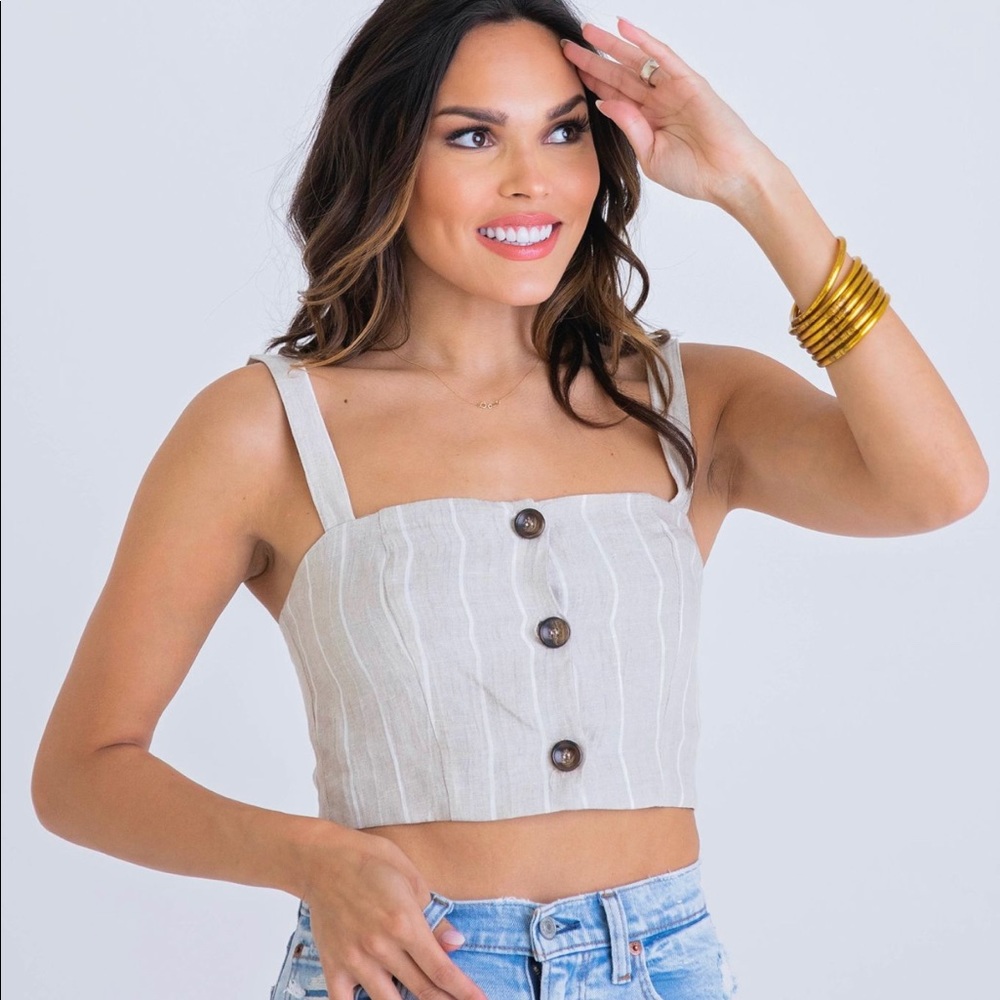 Karlie crop top NWT